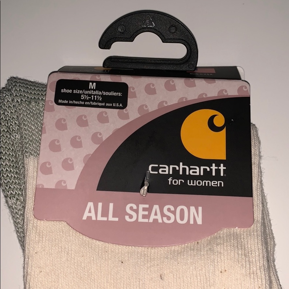 Carhartt All Season Boot Socks show Size 5.5-11 - Picture 3 of 4